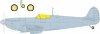Eduard JX346 Supermarine Spitfire Mk.Vb - Mask Set (for Kotare Kits) 1/32